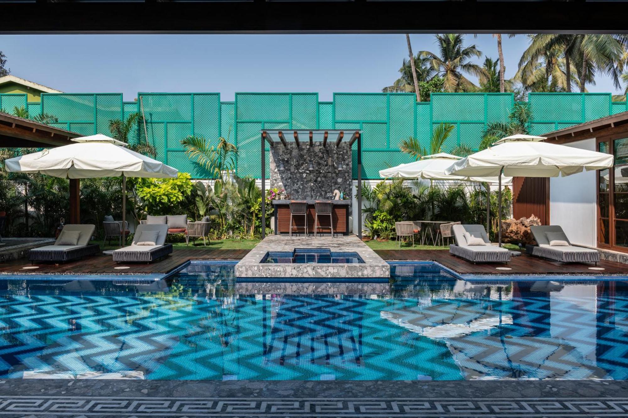 Azara Beach House - 5 Bhk Designer Villa, Candolim Beach Exterior photo